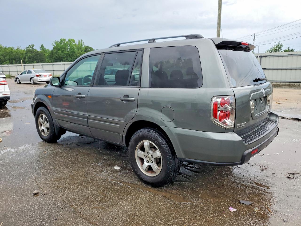 2008 Honda Pilot Exl Gray vin: 5FNYF285X8B007404