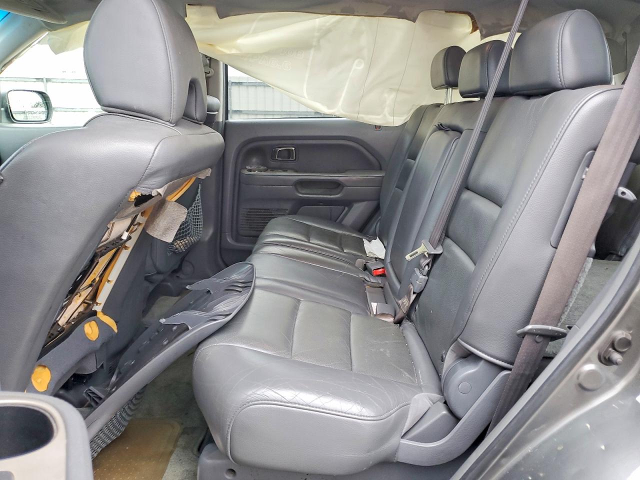 2008 Honda Pilot Exl Gray vin: 5FNYF285X8B007404