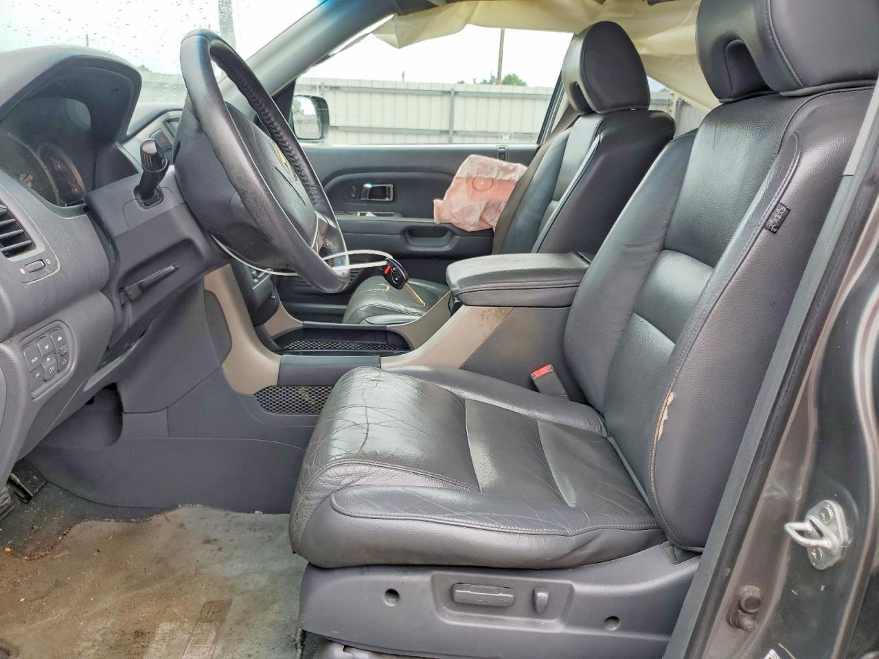 2008 Honda Pilot Exl Gray vin: 5FNYF285X8B007404
