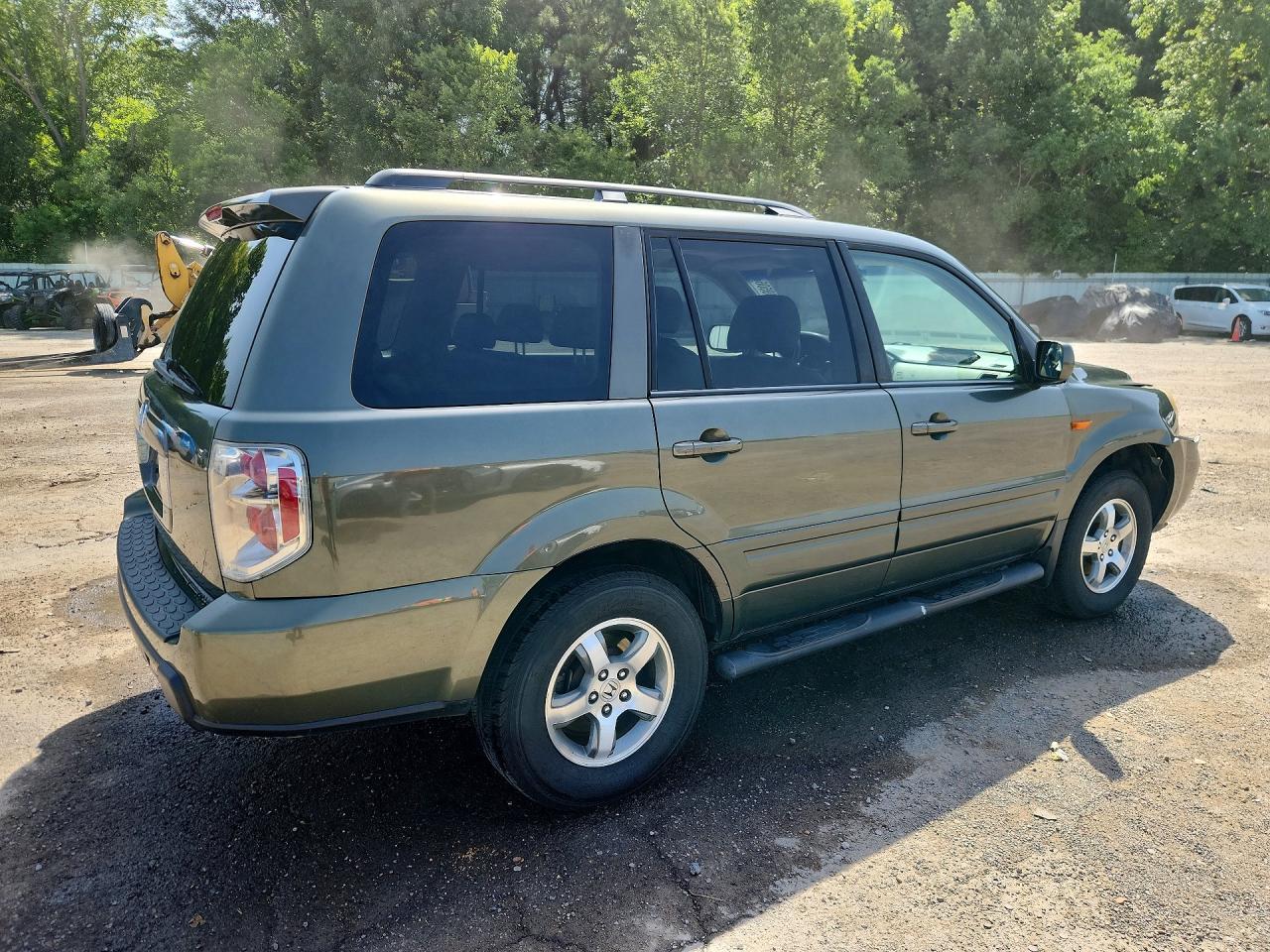 2006 Honda Pilot Ex Green vin: 5FNYF28606B034729