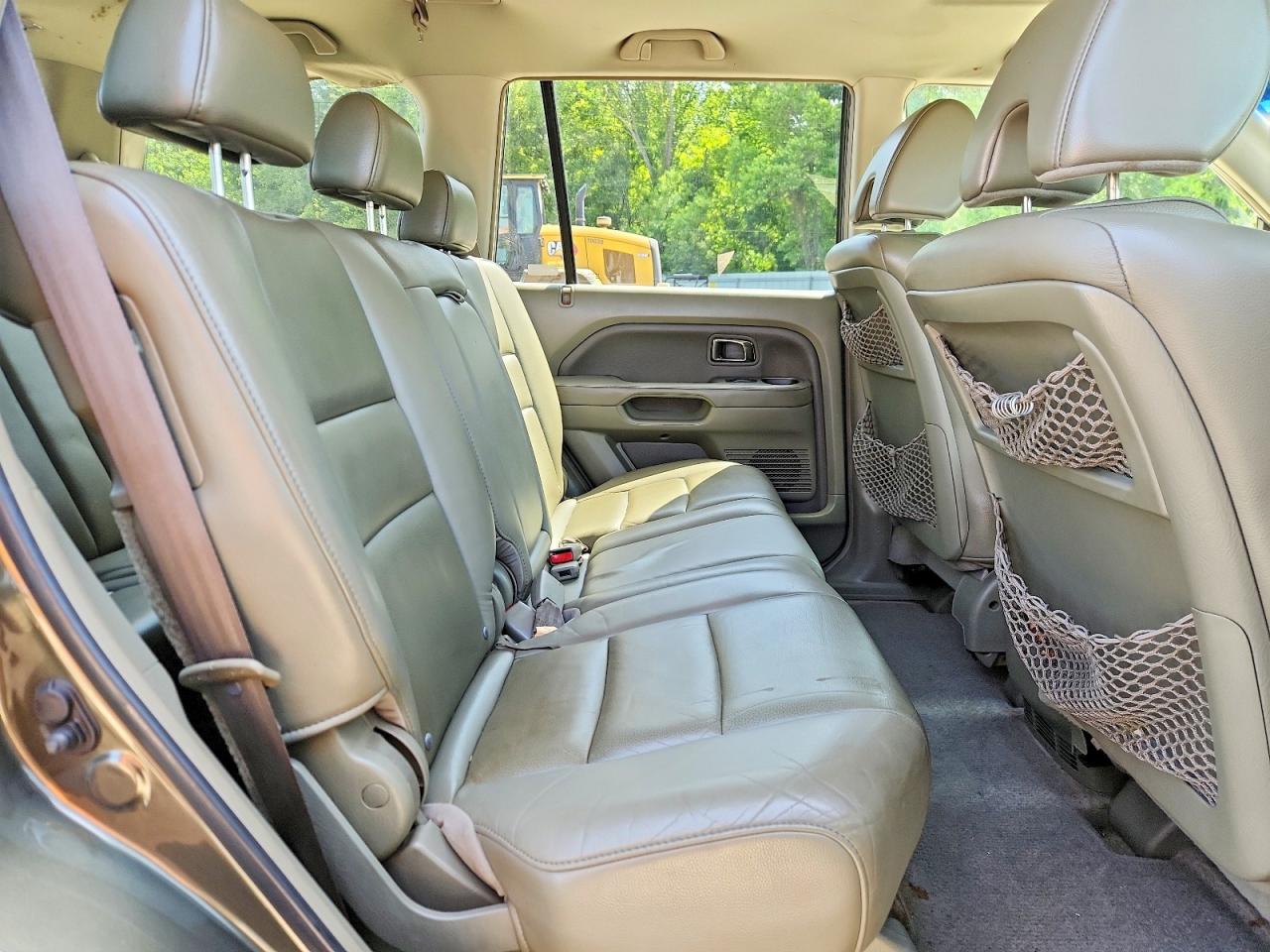 2006 Honda Pilot Ex Green vin: 5FNYF28606B034729