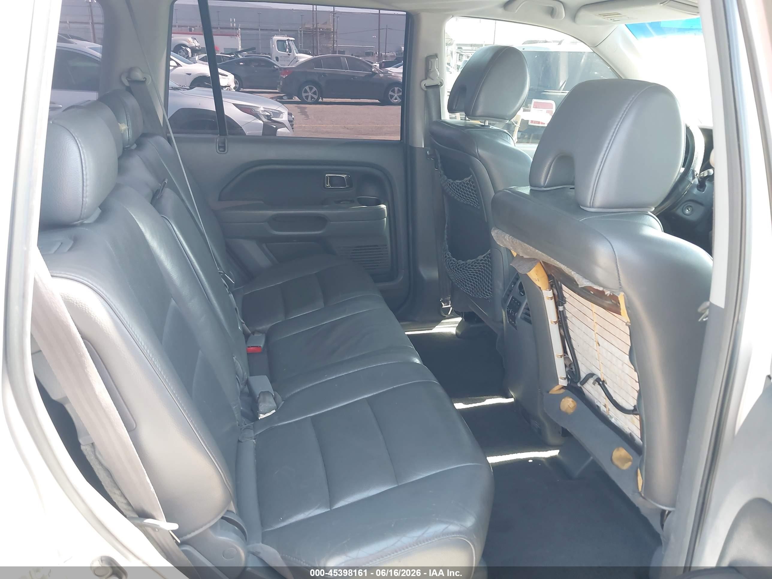 2007 Honda Pilot Ex-l Silver vin: 5FNYF28607B015051