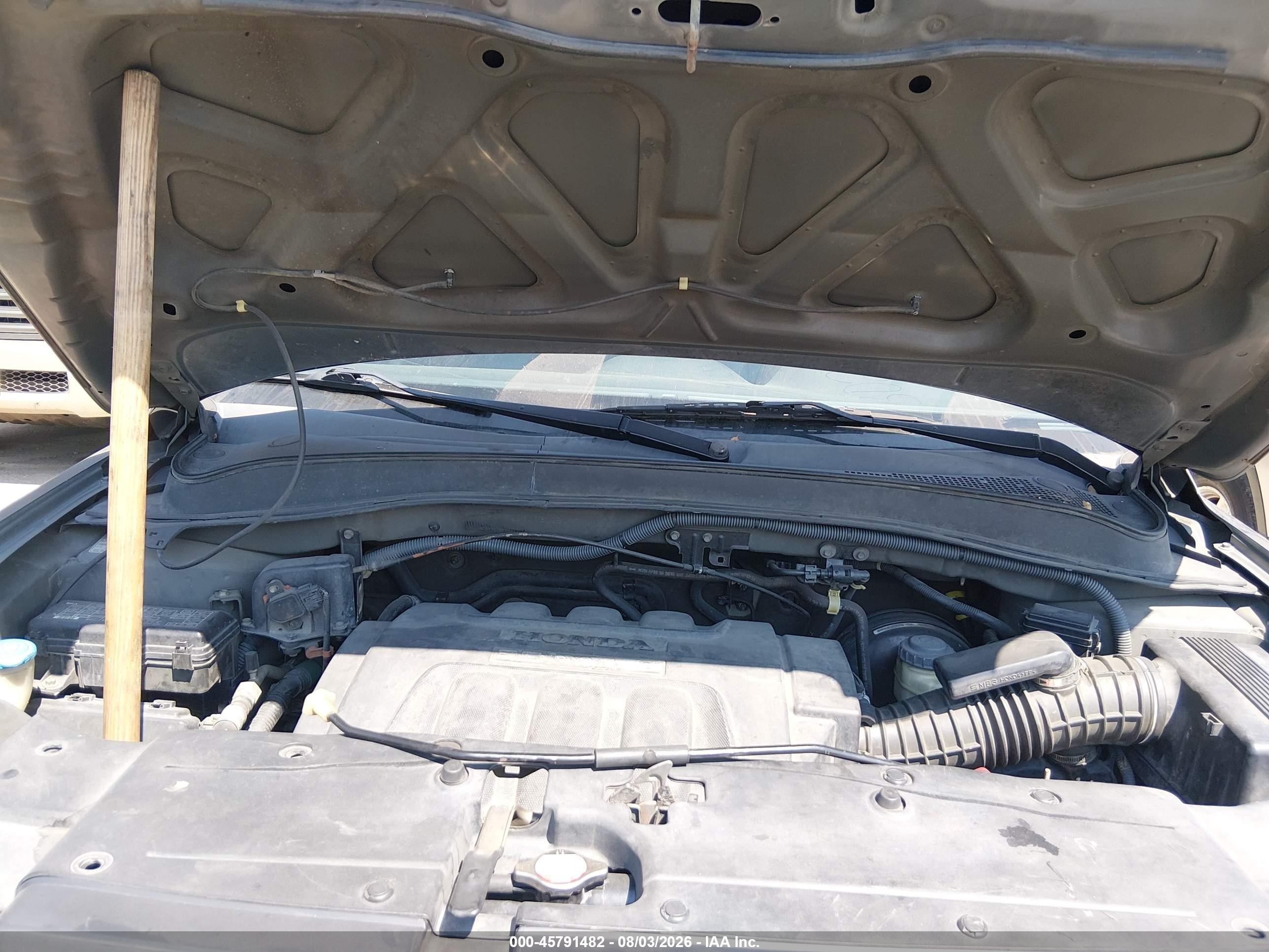 2007 Honda Pilot Ex-l Серый vin: 5FNYF28607B025417