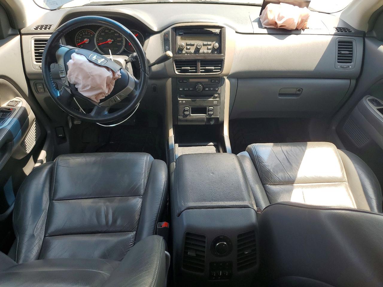 2007 Honda Pilot Exl Бирюзовый vin: 5FNYF28617B028617