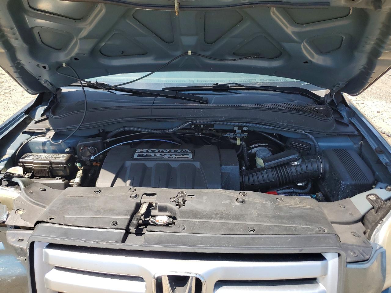 2007 Honda Pilot Exl Бирюзовый vin: 5FNYF28617B028617
