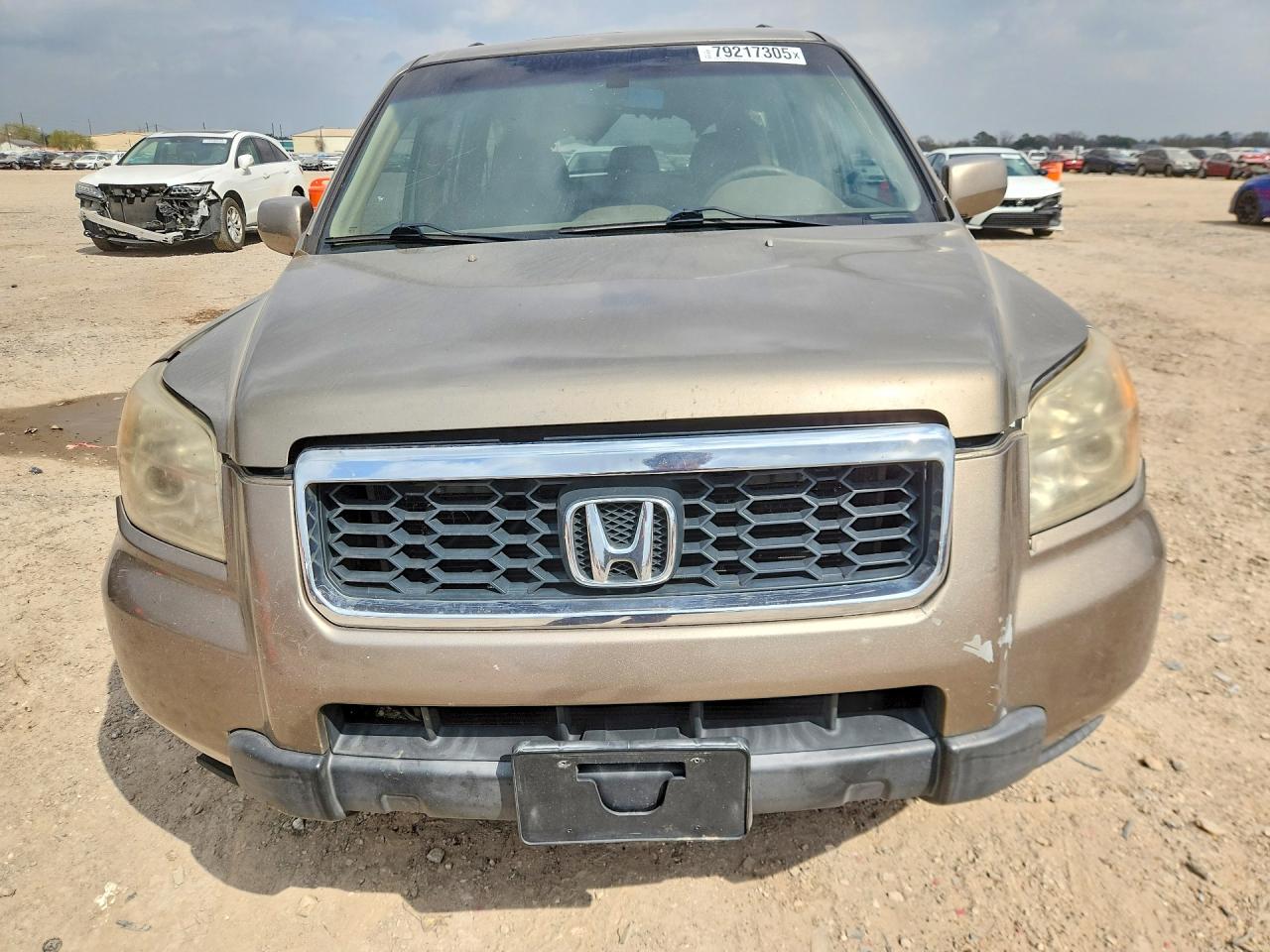 2008 Honda Pilot Exl Gold vin: 5FNYF28618B003539