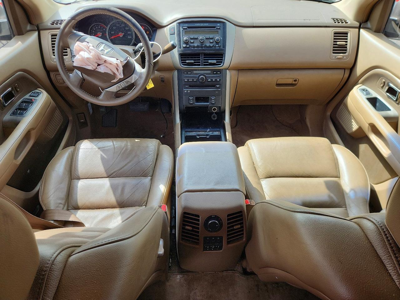 2008 Honda Pilot Exl Gold vin: 5FNYF28618B003539
