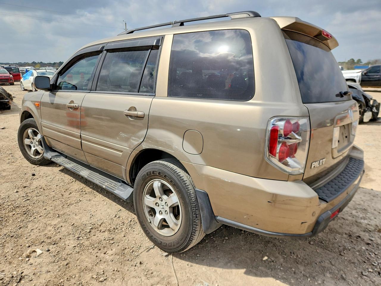 2008 Honda Pilot Exl Gold vin: 5FNYF28618B003539