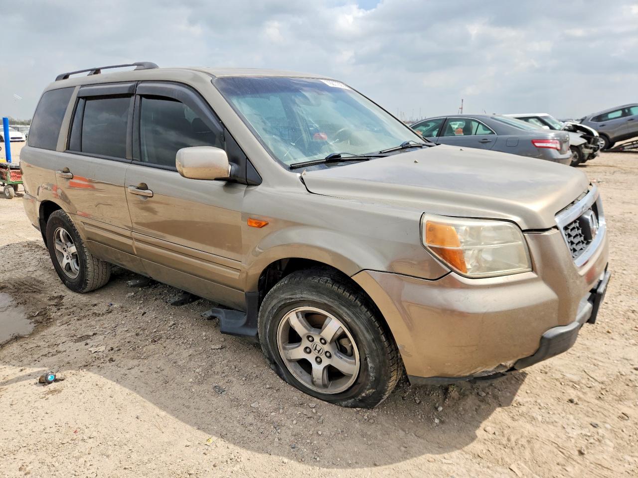2008 Honda Pilot Exl Gold vin: 5FNYF28618B003539