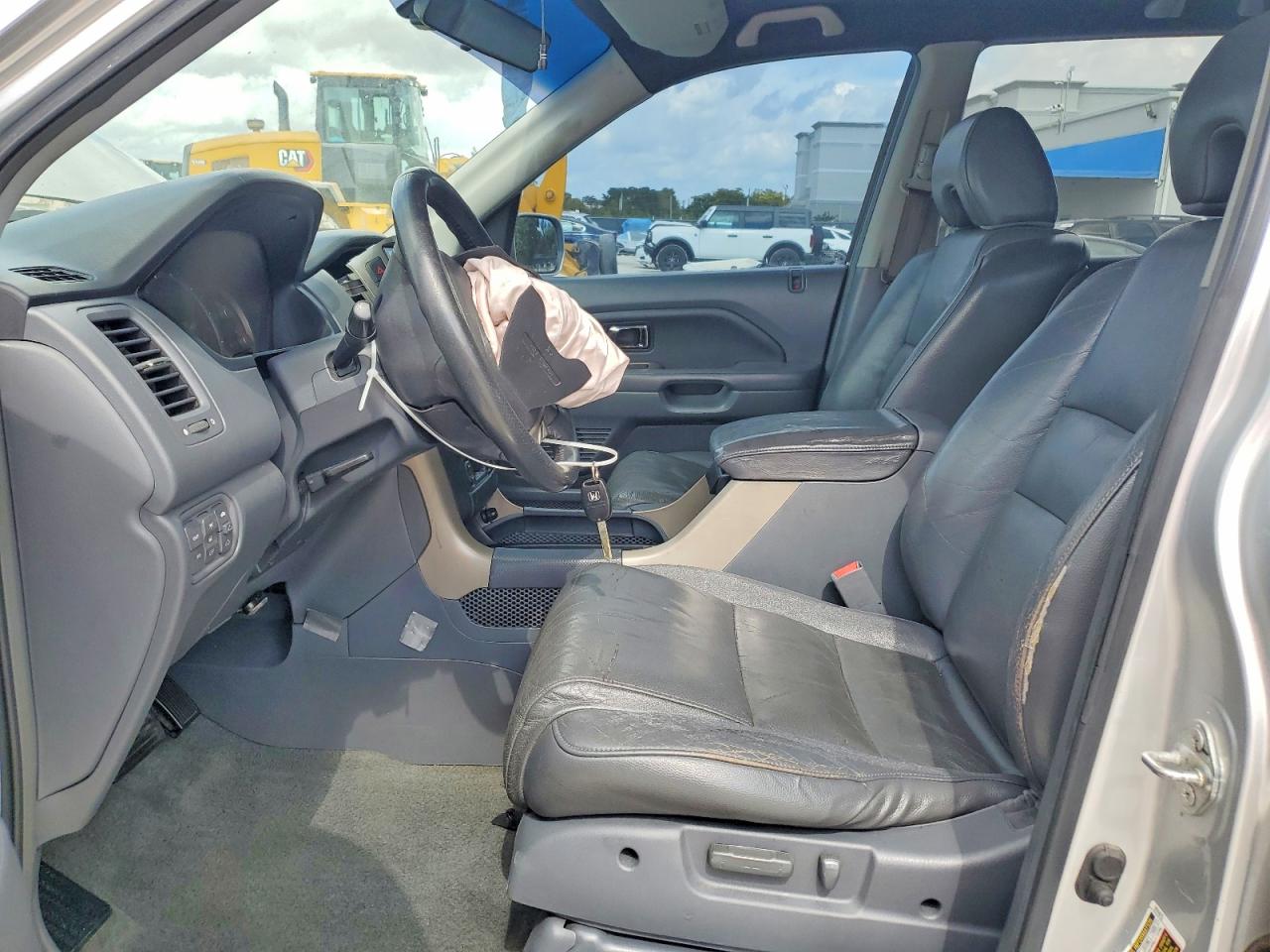 2007 Honda Pilot Exl Silver vin: 5FNYF28627B042512