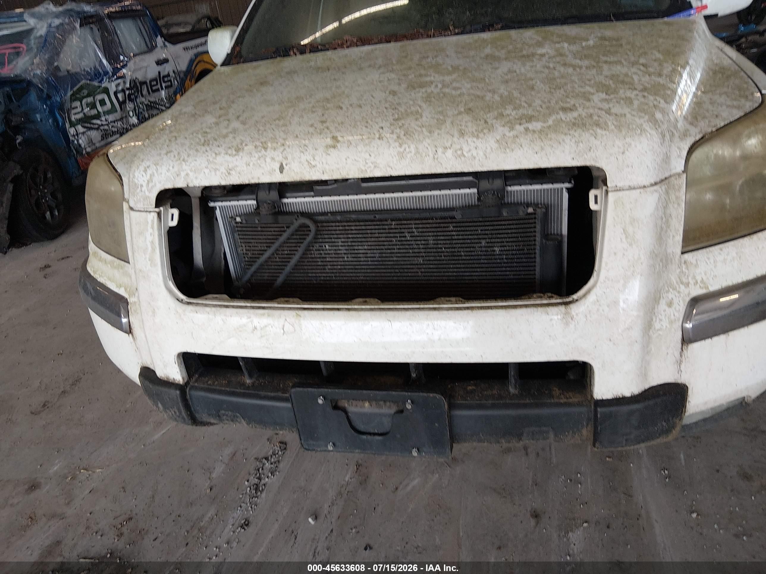 2007 Honda Pilot Ex-l White vin: 5FNYF28647B021466