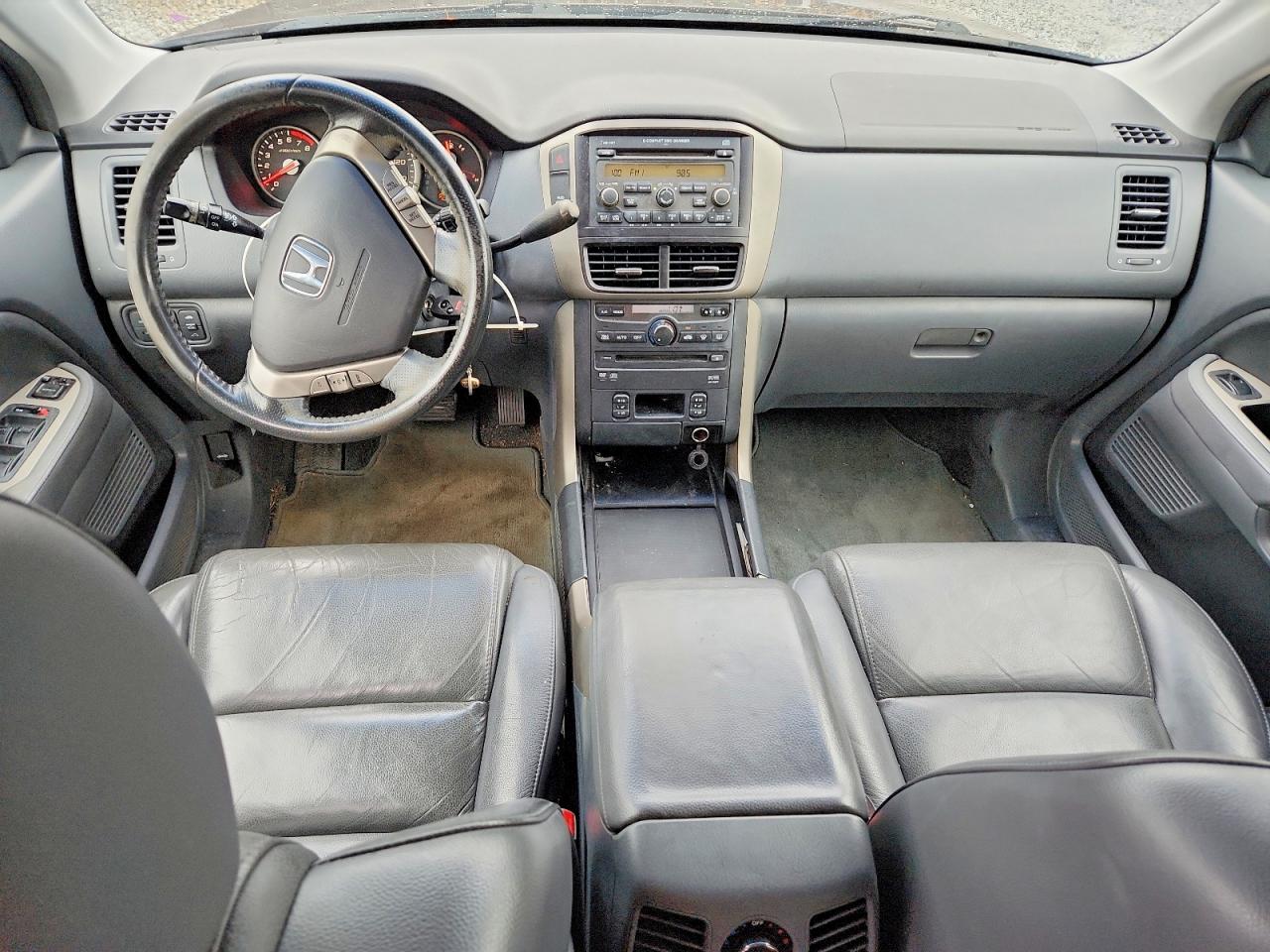 2007 Honda Pilot Exl Maroon vin: 5FNYF28647B025727