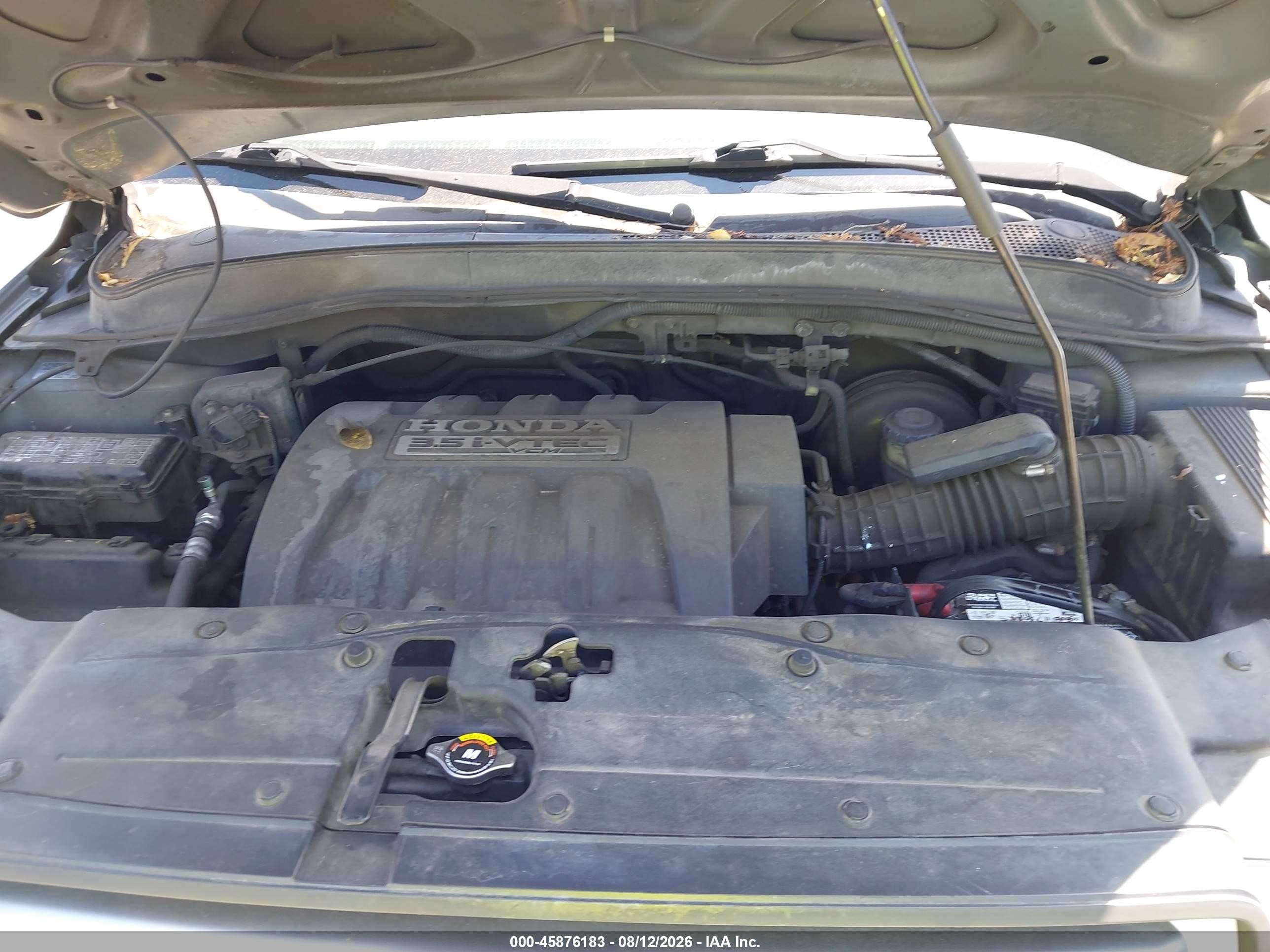 2007 Honda Pilot Ex-l Gray vin: 5FNYF28657B009763