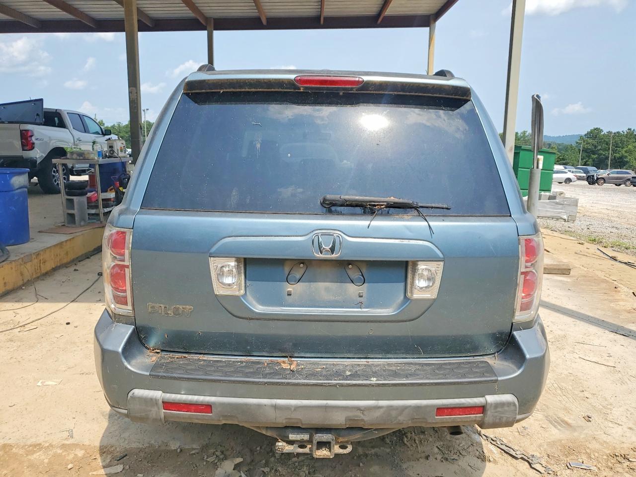 2008 Honda Pilot Exl Blue vin: 5FNYF28658B012731