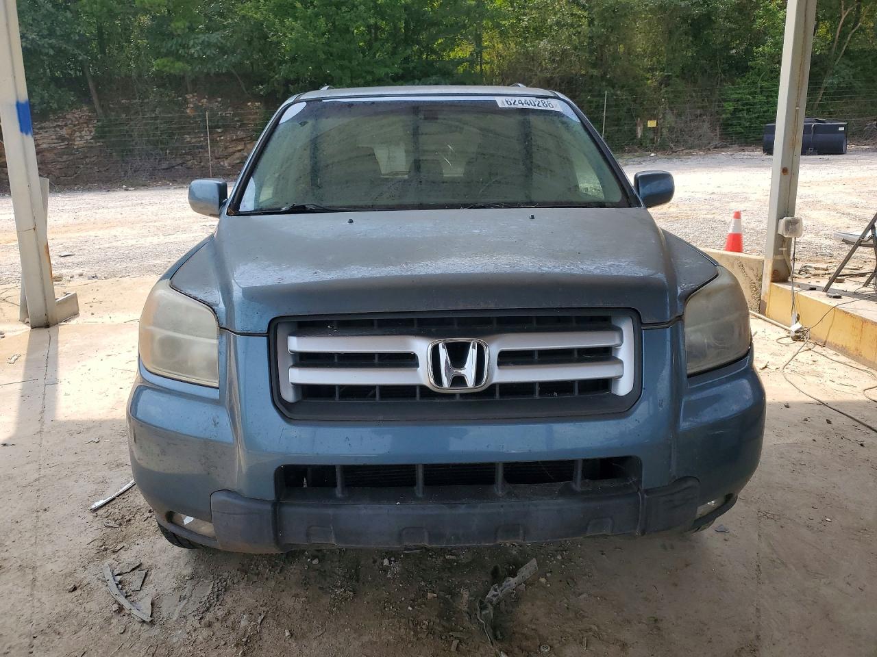 2008 Honda Pilot Exl Blue vin: 5FNYF28658B012731