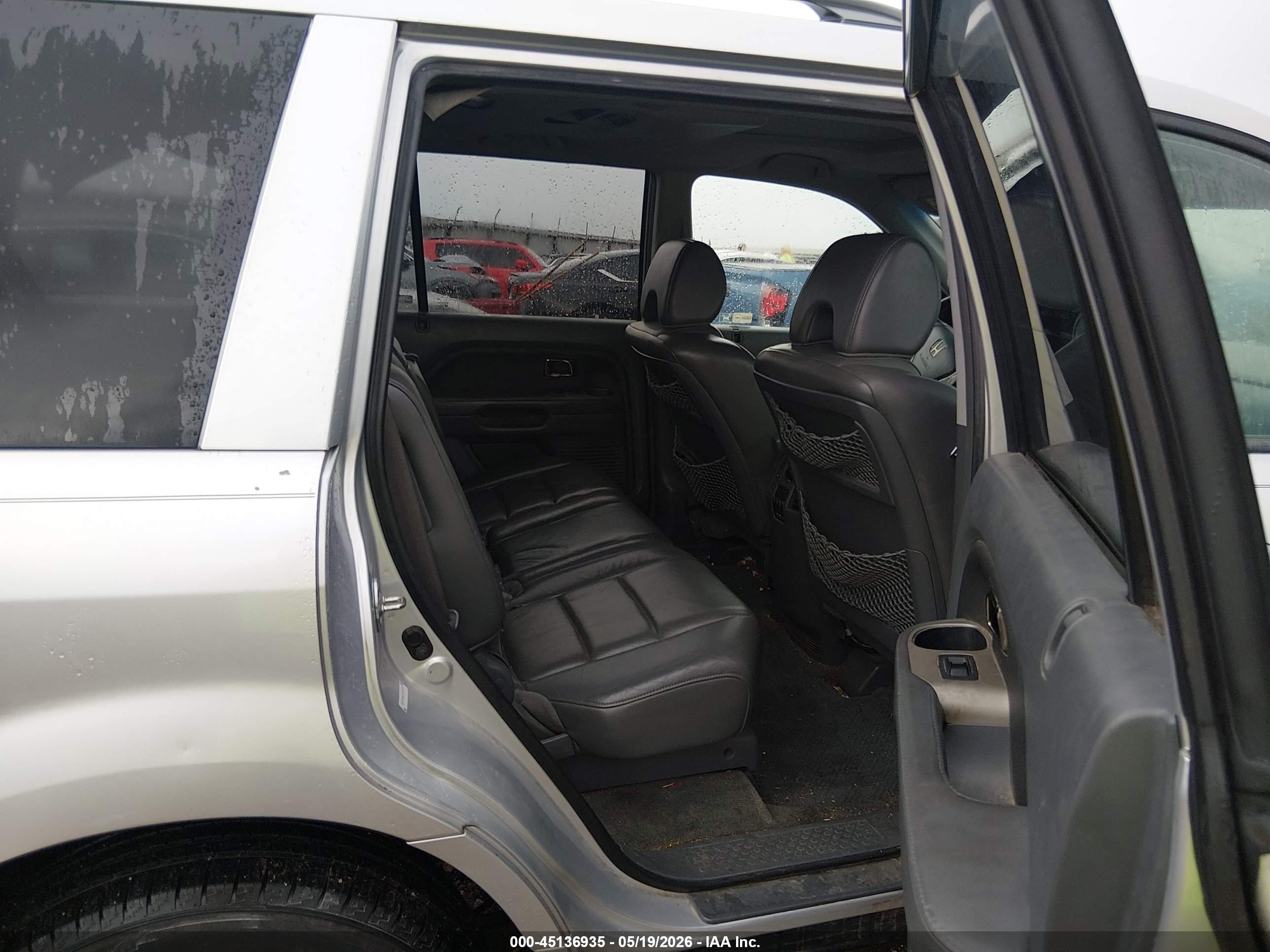 2006 Honda Pilot Ex-l Серебряный vin: 5FNYF28676B003977