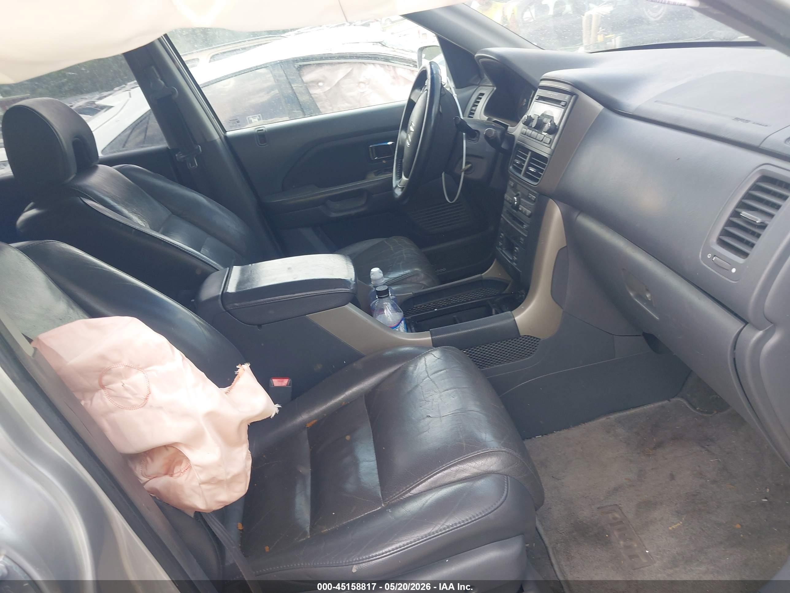 2007 Honda Pilot Ex-l Серебряный vin: 5FNYF28677B010607