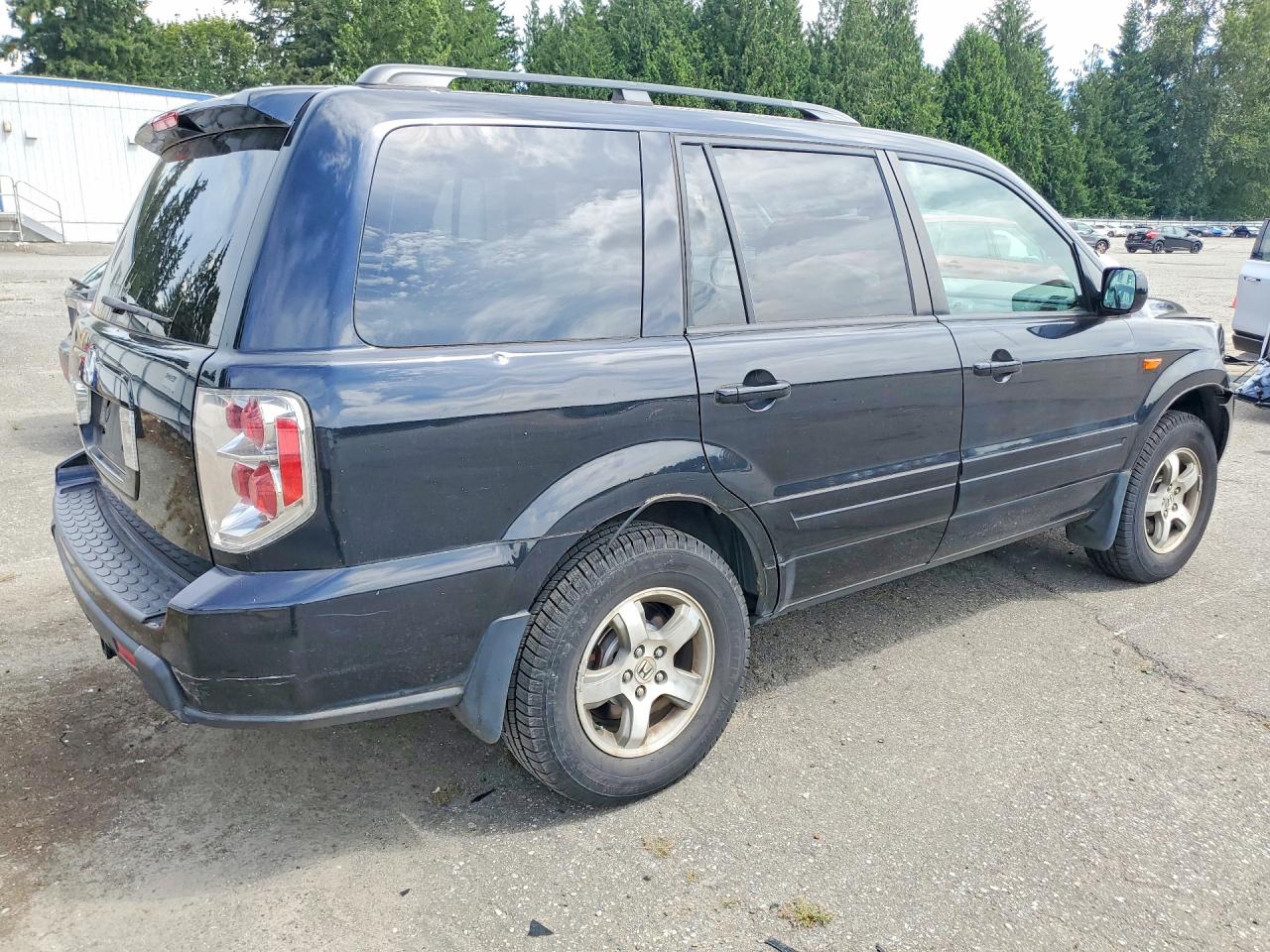 2006 Honda Pilot Ex Black vin: 5FNYF28696B006881