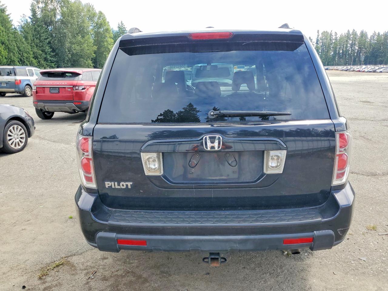 2006 Honda Pilot Ex Black vin: 5FNYF28696B006881