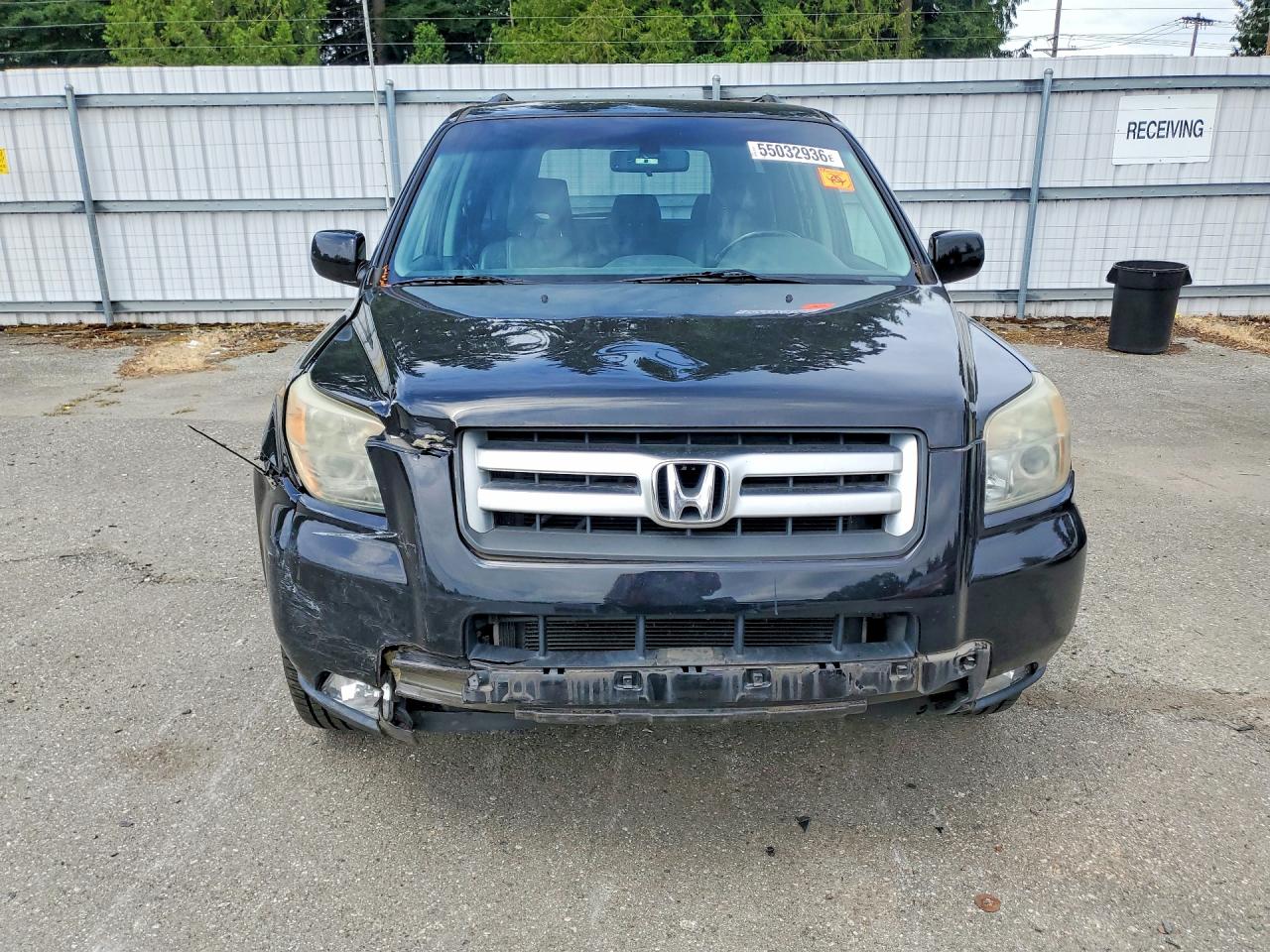 2006 Honda Pilot Ex Black vin: 5FNYF28696B006881
