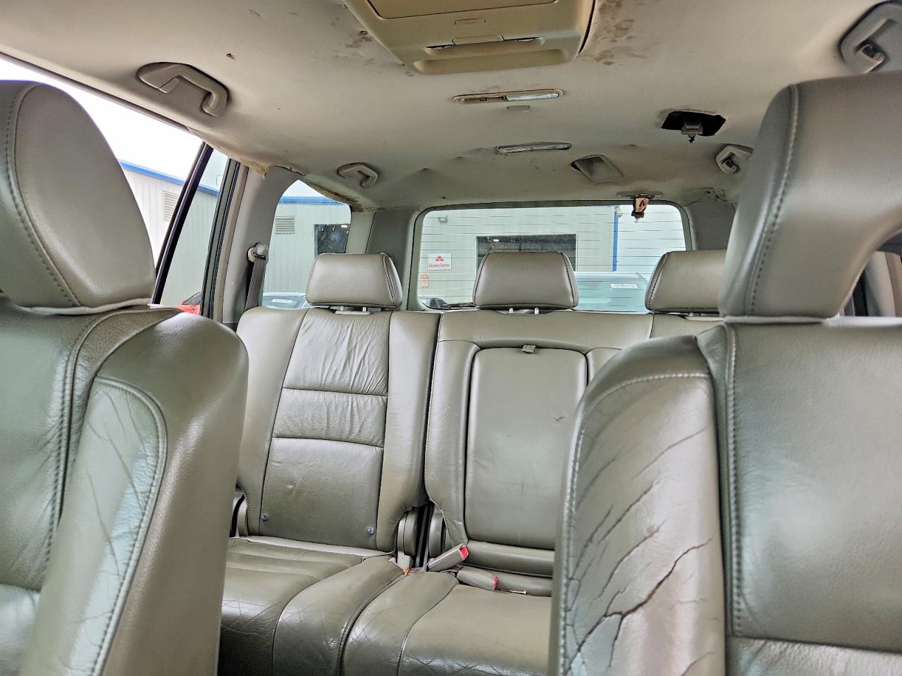 2006 Honda Pilot Ex Green vin: 5FNYF286X6B037976