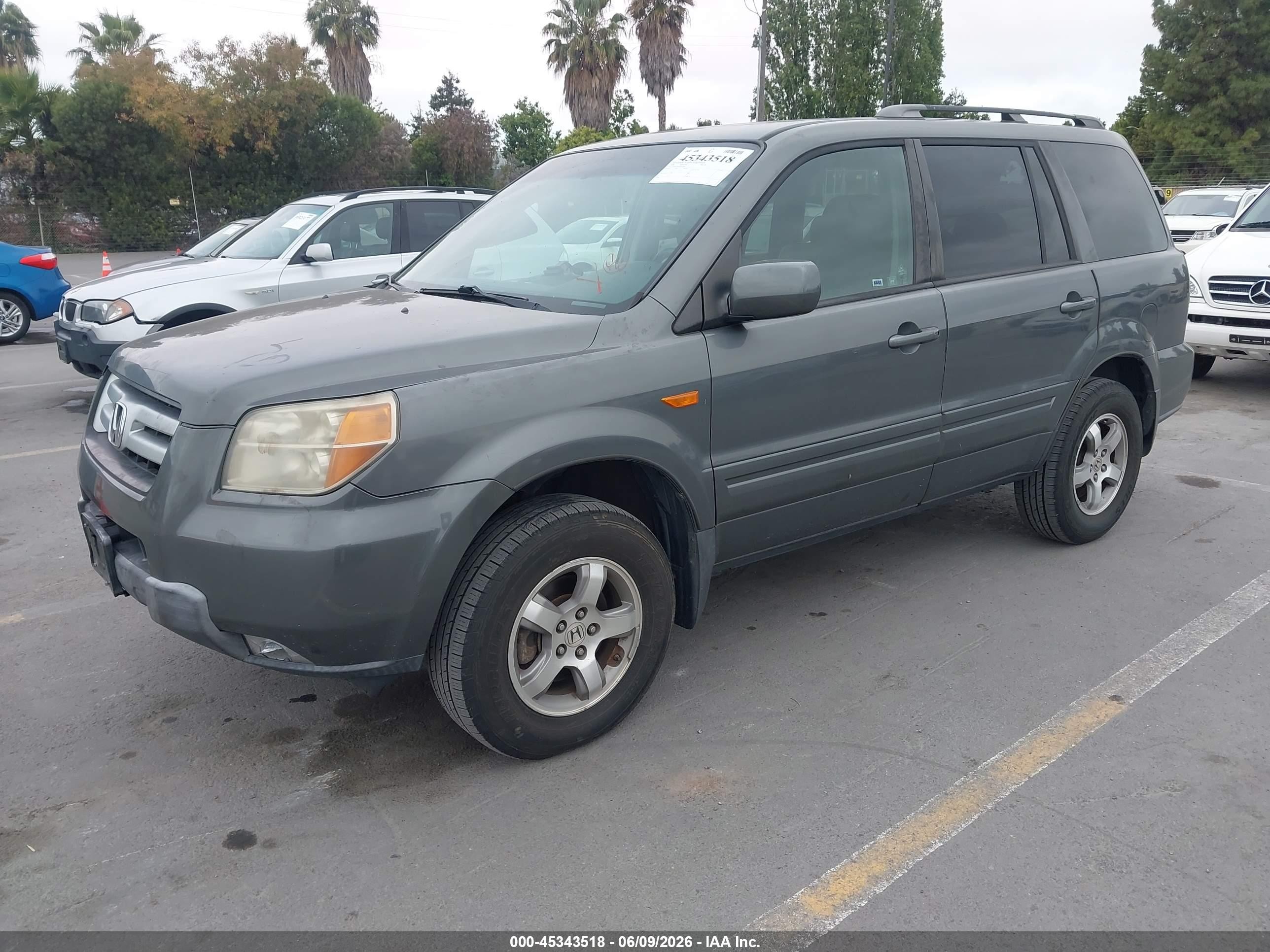 2008 Honda Pilot Ex-l Зеленый vin: 5FNYF286X8B030481