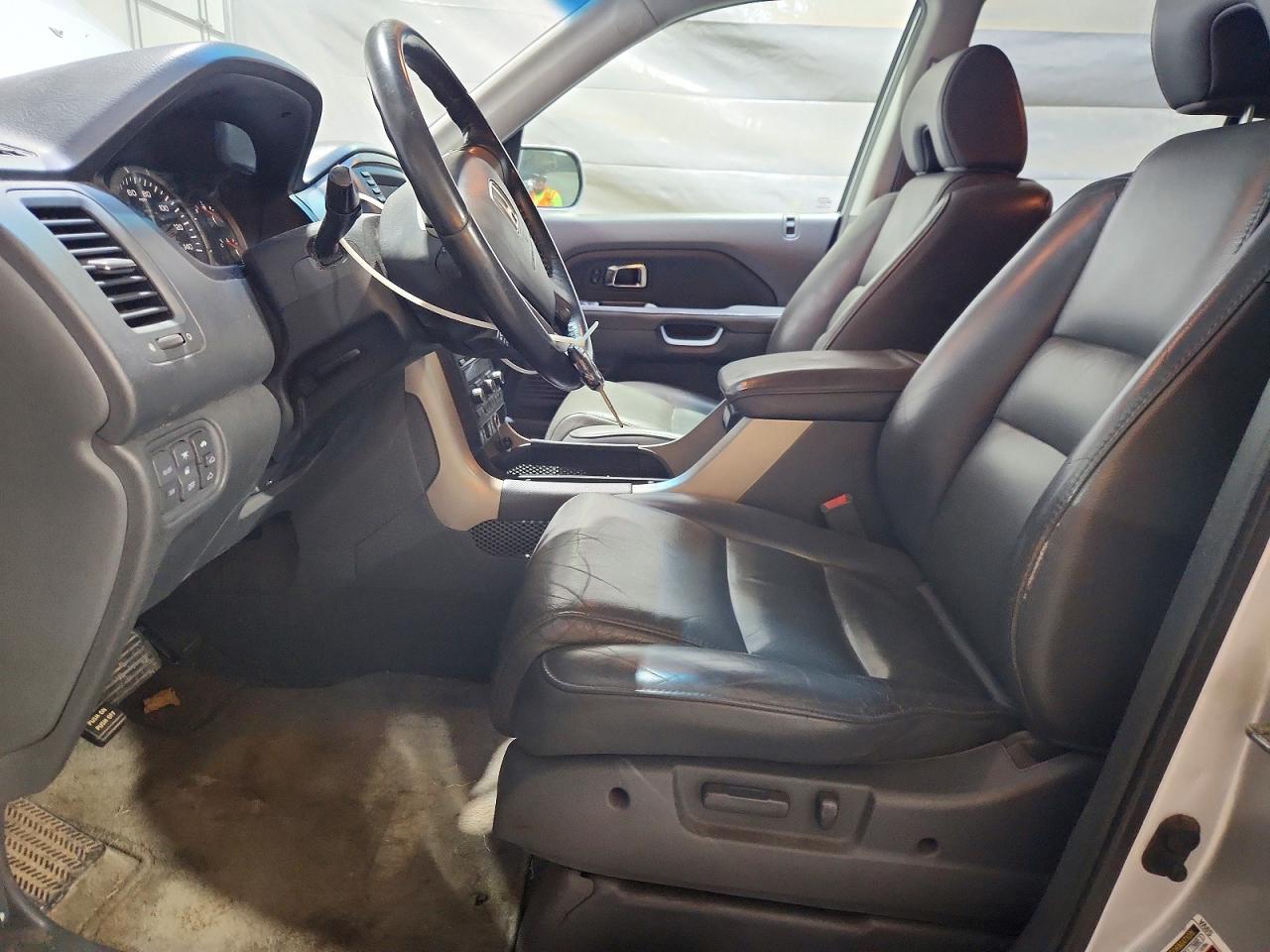 2006 Honda Pilot Ex Silver vin: 5FNYF28706B009418