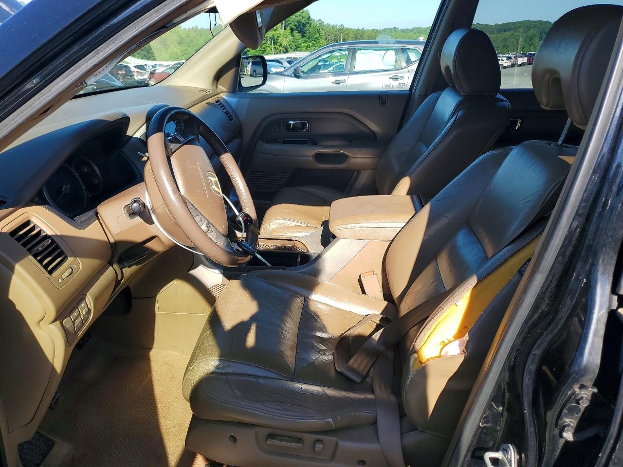2007 Honda Pilot Exl Черный vin: 5FNYF28707B018461