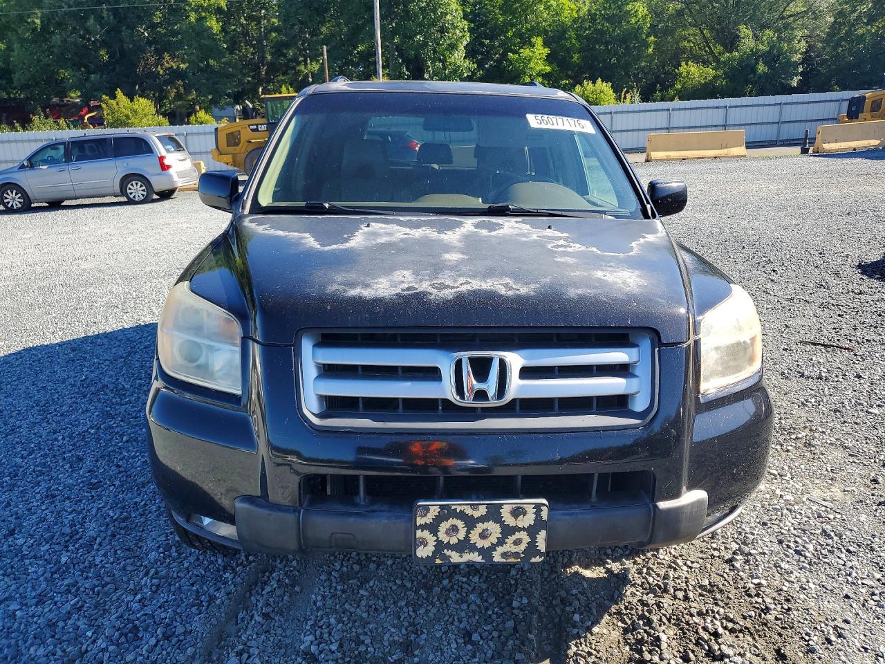 2007 Honda Pilot Exl Черный vin: 5FNYF28707B018461