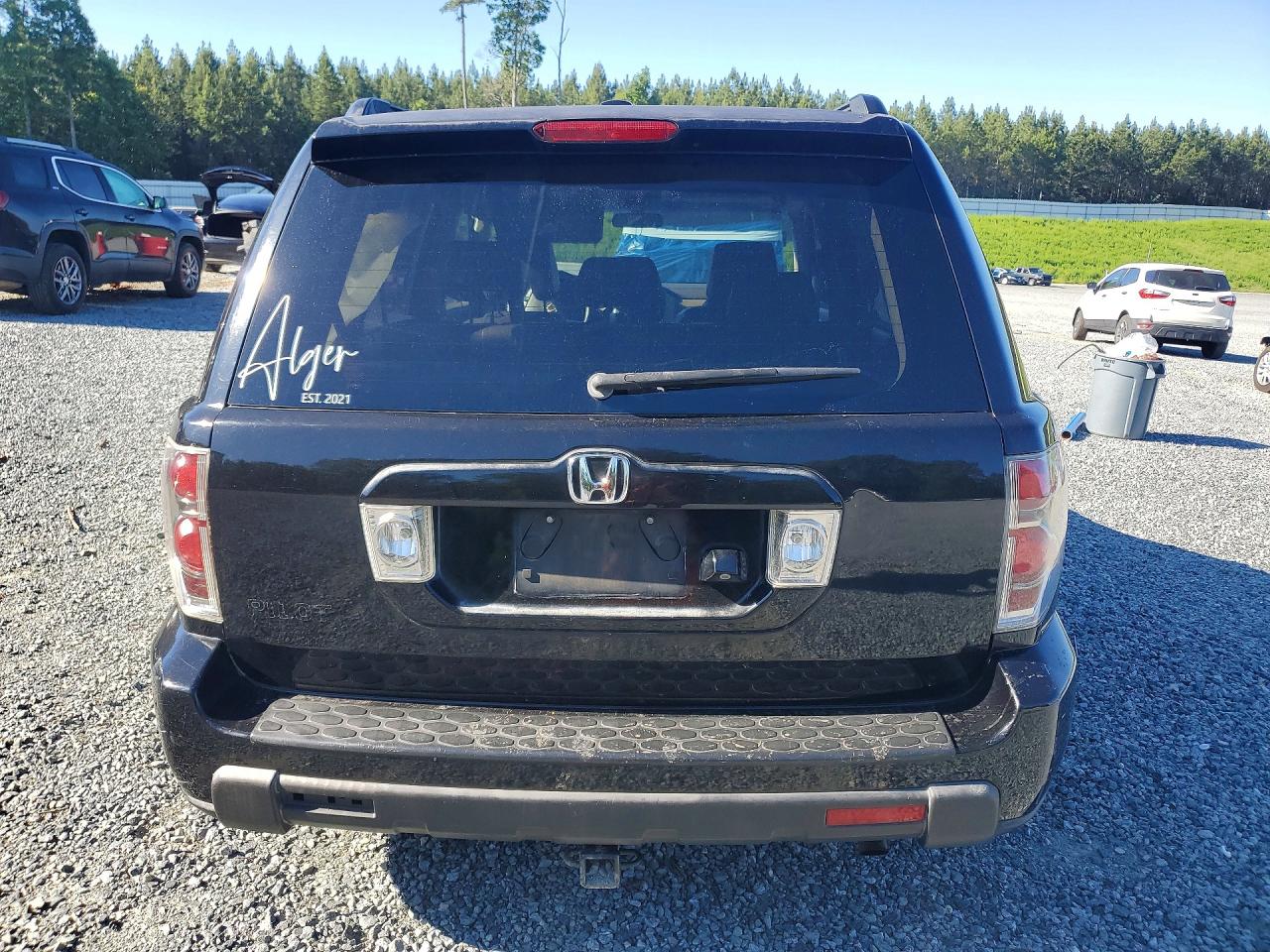 2007 Honda Pilot Exl Черный vin: 5FNYF28707B018461