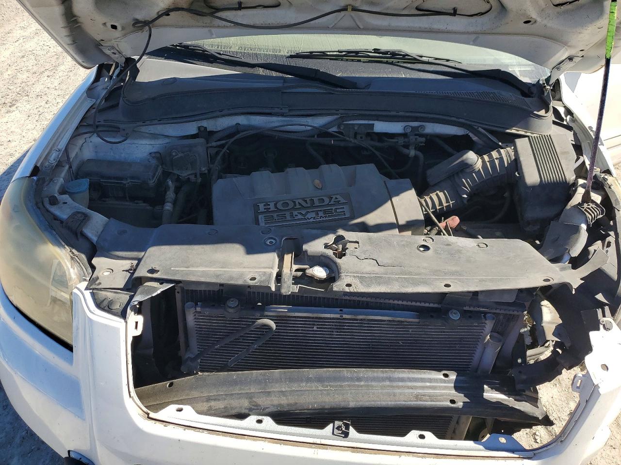 2007 Honda Pilot Exl White vin: 5FNYF28707B046969