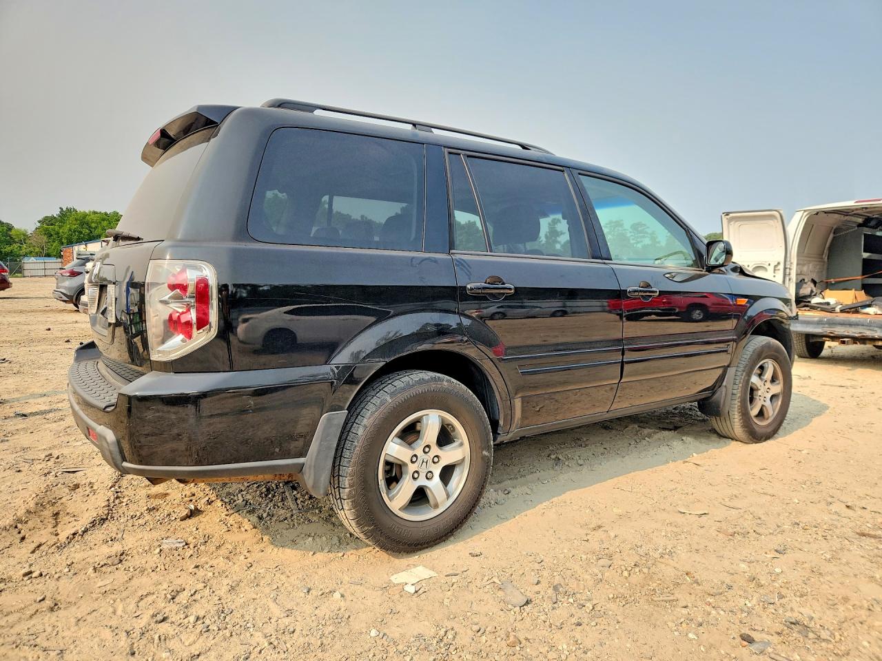 2007 Honda Pilot Exl Black vin: 5FNYF28727B003217