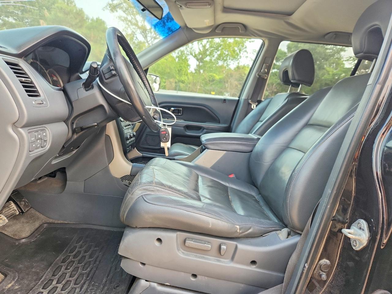 2007 Honda Pilot Exl Black vin: 5FNYF28727B003217
