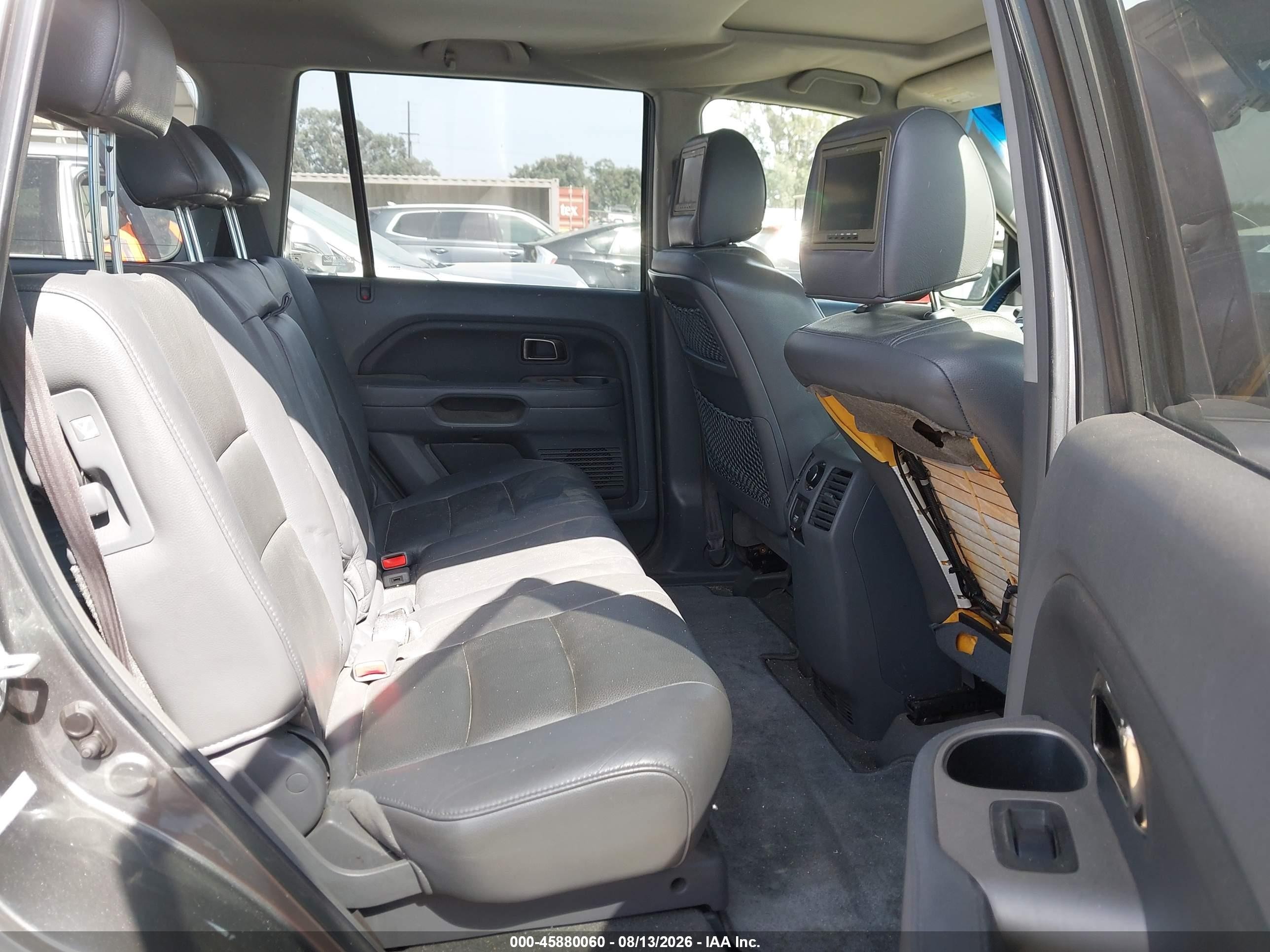 2007 Honda Pilot Ex-l Gray vin: 5FNYF28727B007428