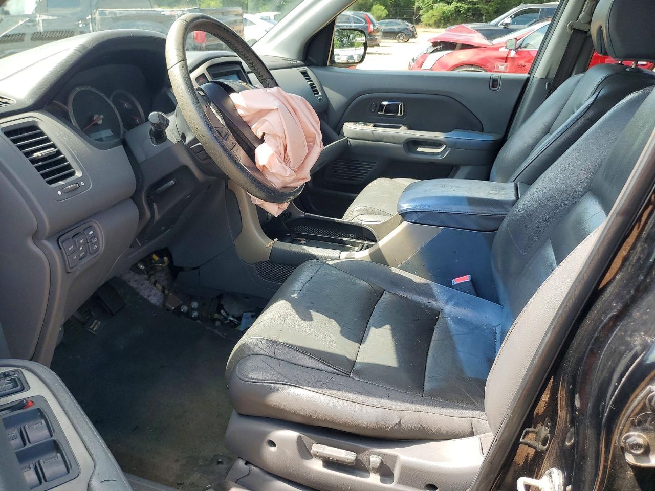 2007 Honda Pilot Exl Black vin: 5FNYF28727B007803