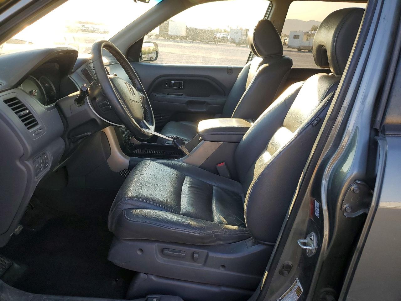 2007 Honda Pilot Exl Зеленый vin: 5FNYF28727B043085