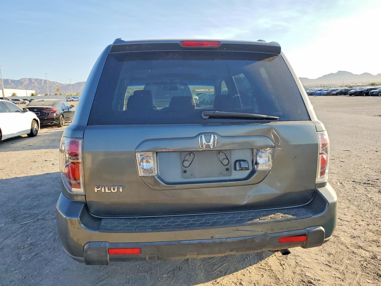 2007 Honda Pilot Exl Зеленый vin: 5FNYF28727B043085