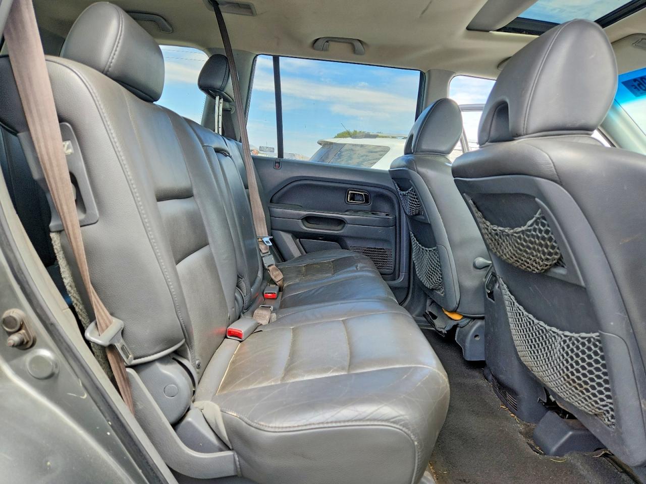 2007 Honda Pilot Exl Gray vin: 5FNYF28737B043466