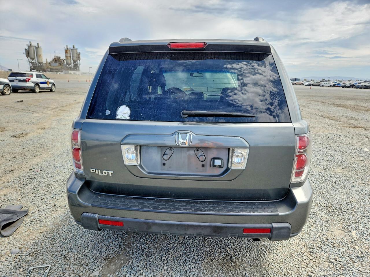 2007 Honda Pilot Exl Gray vin: 5FNYF28737B043466