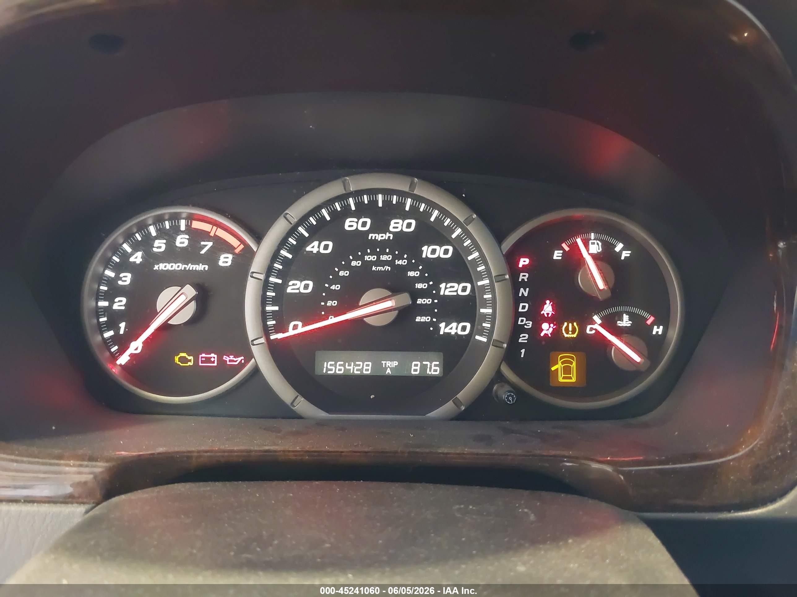 2006 Honda Pilot Ex-l Silver vin: 5FNYF28746B022527