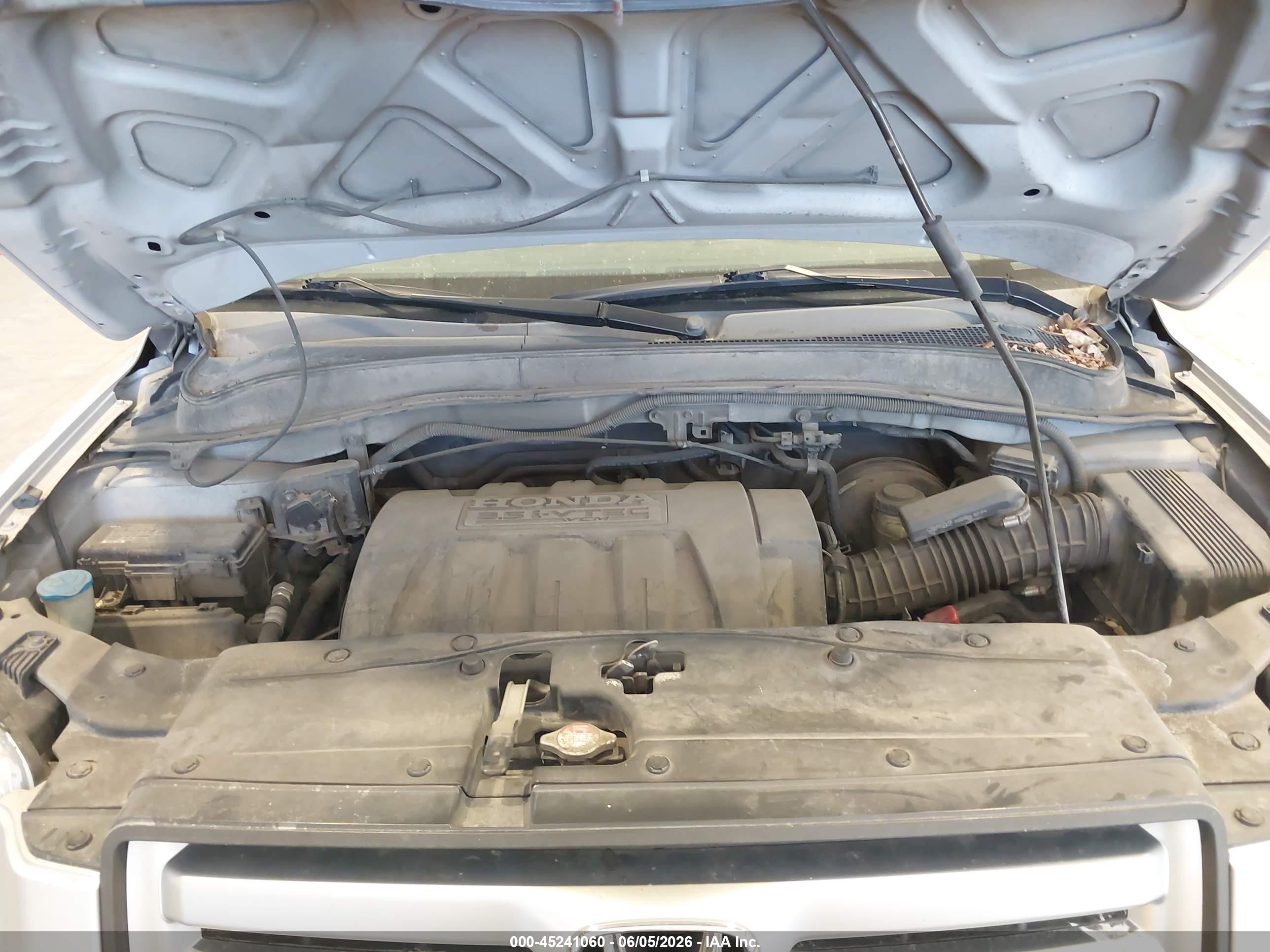 2006 Honda Pilot Ex-l Silver vin: 5FNYF28746B022527