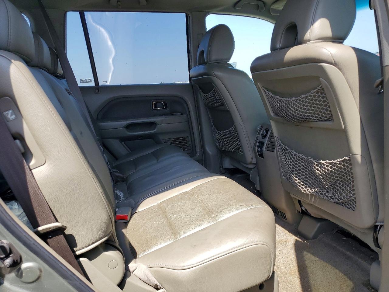 2007 Honda Pilot Exl Green vin: 5FNYF28747B045002