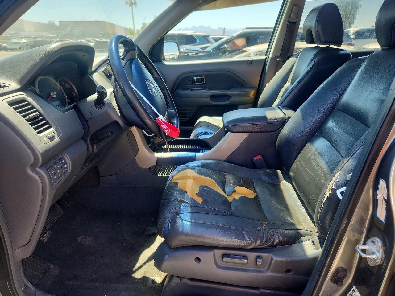 2008 Honda Pilot Exl Gray vin: 5FNYF28748B000840