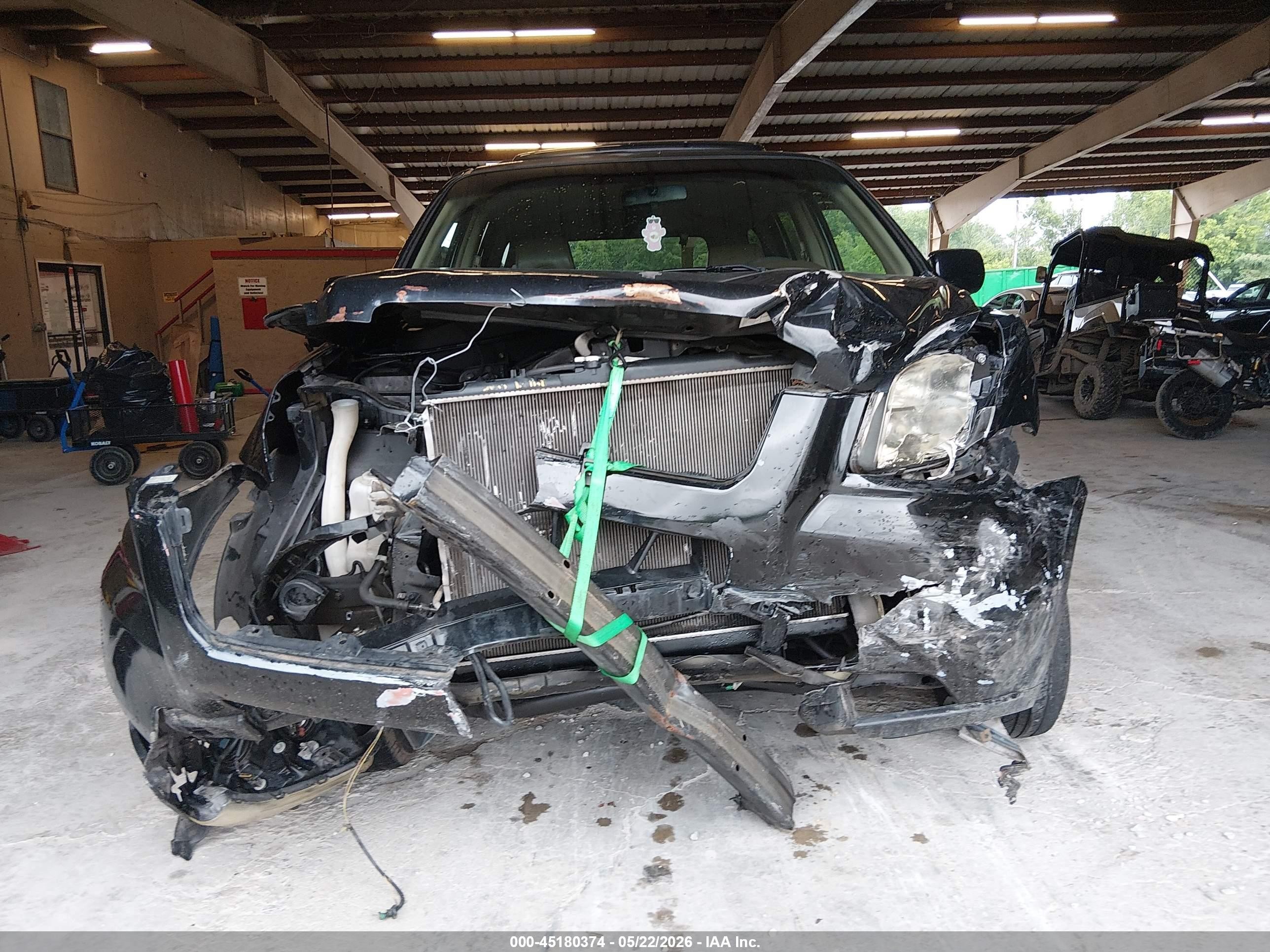 2007 Honda Pilot Ex-l Black vin: 5FNYF28757B007083