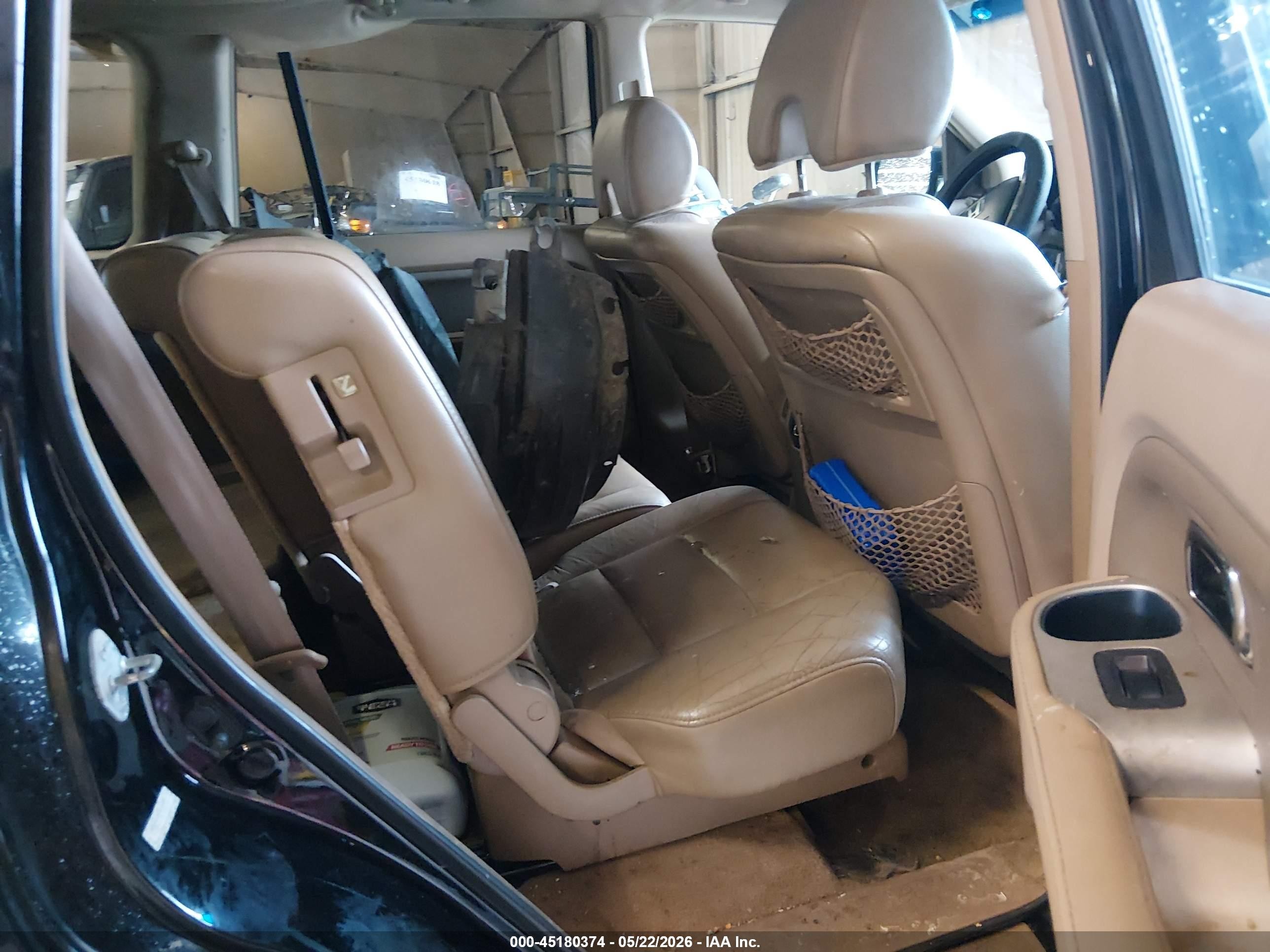 2007 Honda Pilot Ex-l Black vin: 5FNYF28757B007083