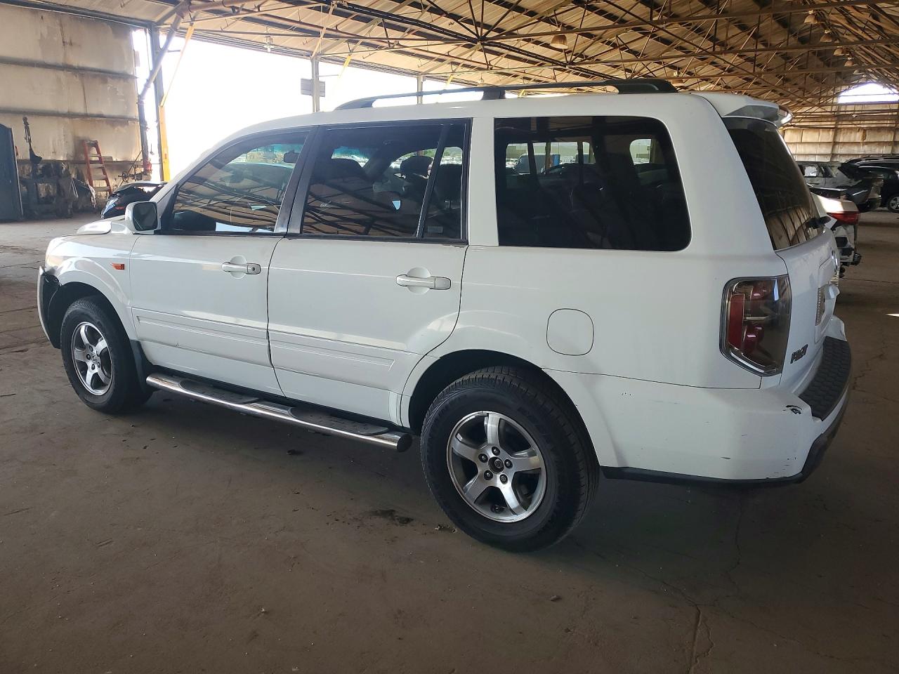 2007 Honda Pilot Exl White vin: 5FNYF28757B044781