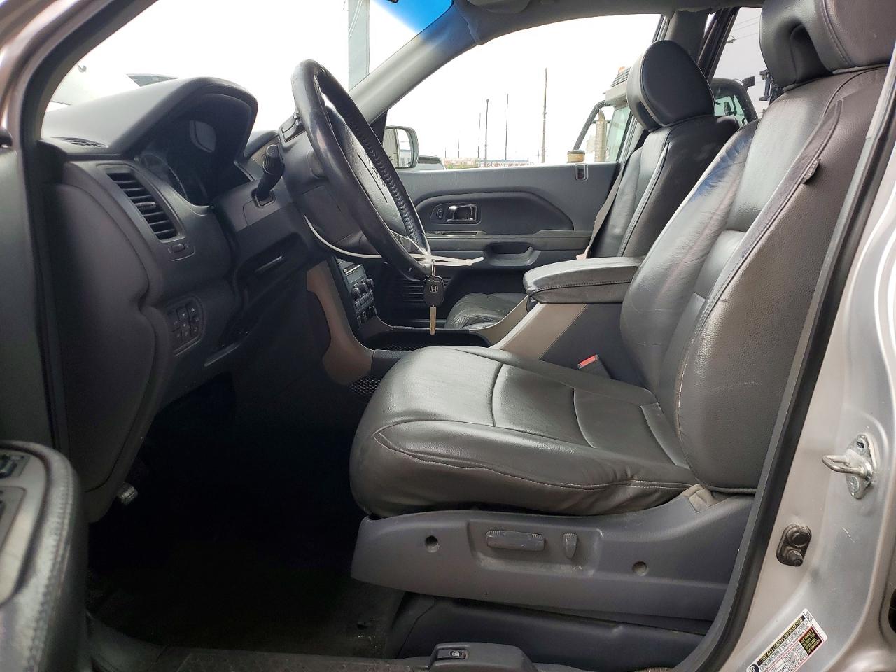 2006 Honda Pilot Ex Silver vin: 5FNYF28766B026773