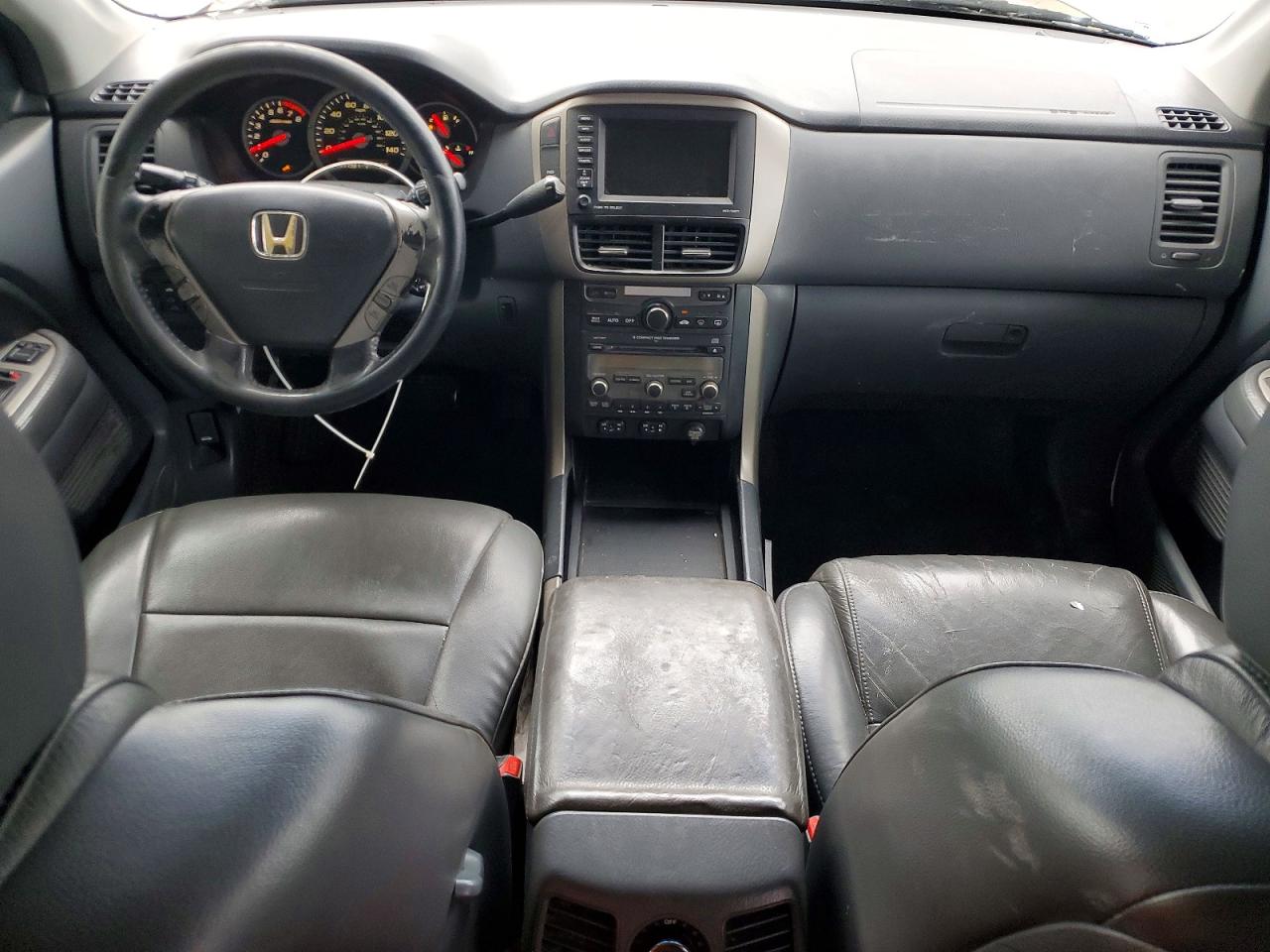 2006 Honda Pilot Ex Silver vin: 5FNYF28766B026773