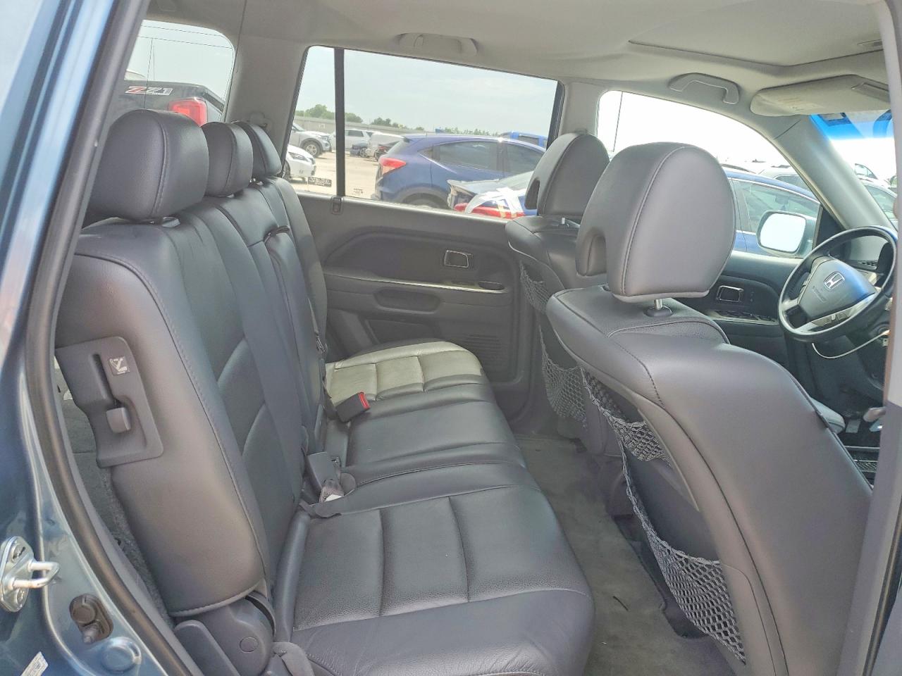 2007 Honda Pilot Exl Blue vin: 5FNYF28767B030968