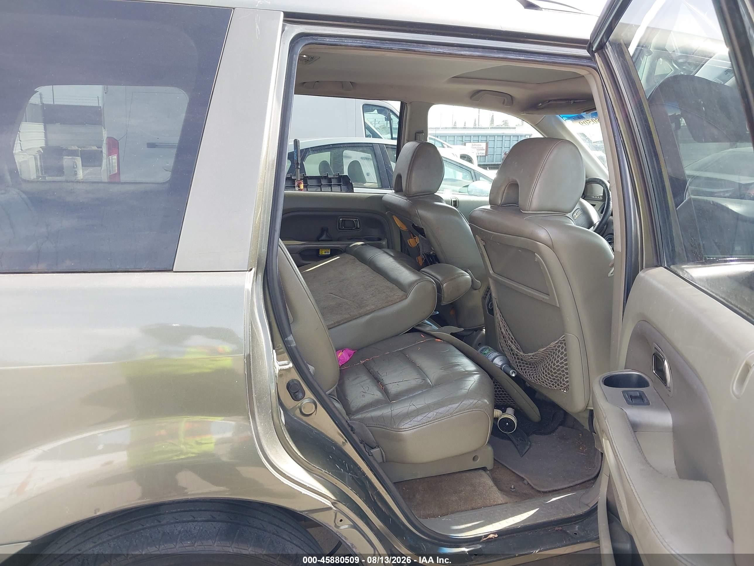 2006 Honda Pilot Ex-l Green vin: 5FNYF28776B026829